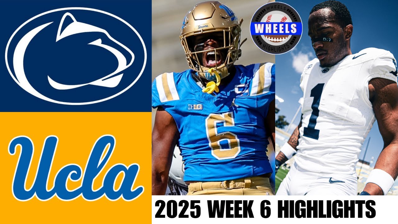 #7 Penn State против UCLA (СУМАШЕННАЯ ИГРА!) | Неделя 6 | Лучшие моменты студенческого футбола 20...