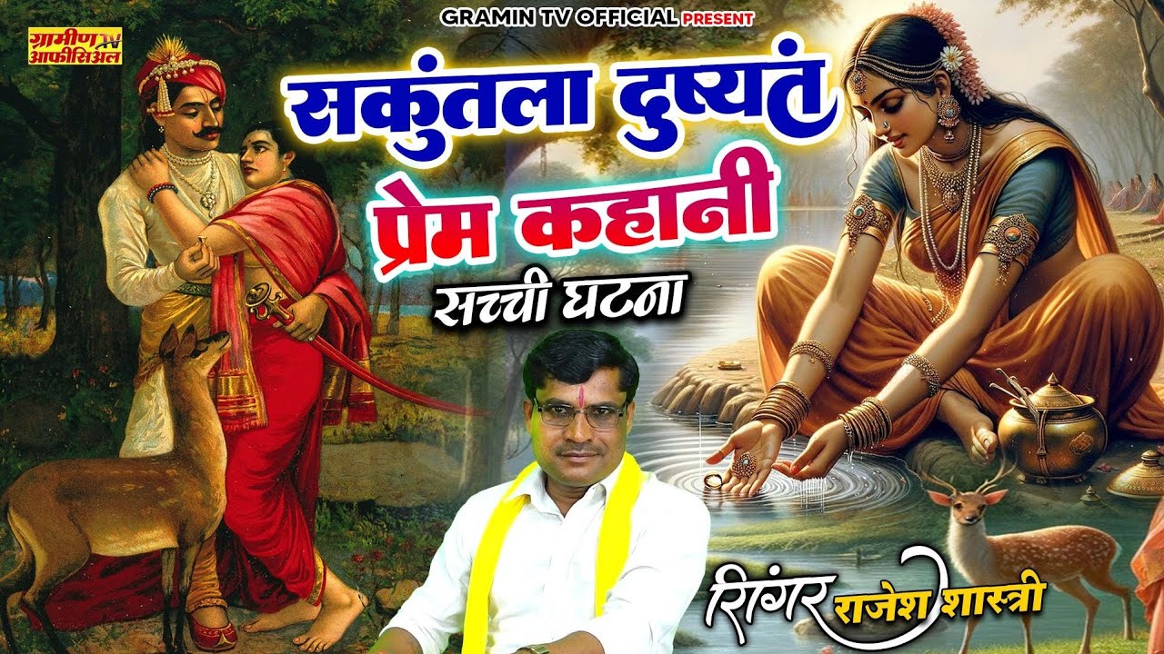 शकुंतला दुष्यंत की प्रेम कहानी - इतनी अजीब क्यों थी। Shakuntala Dushyant Love Story #Rajesh Shastri