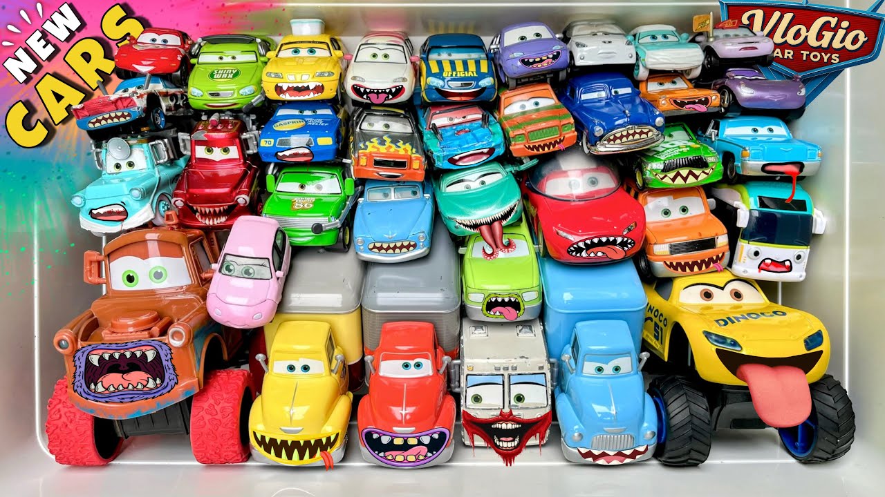 Disney Pixar Cars Unboxing Review | Lightning McQueen, Tow Mater, Doc Hudson, Sally Carrera, Cruz