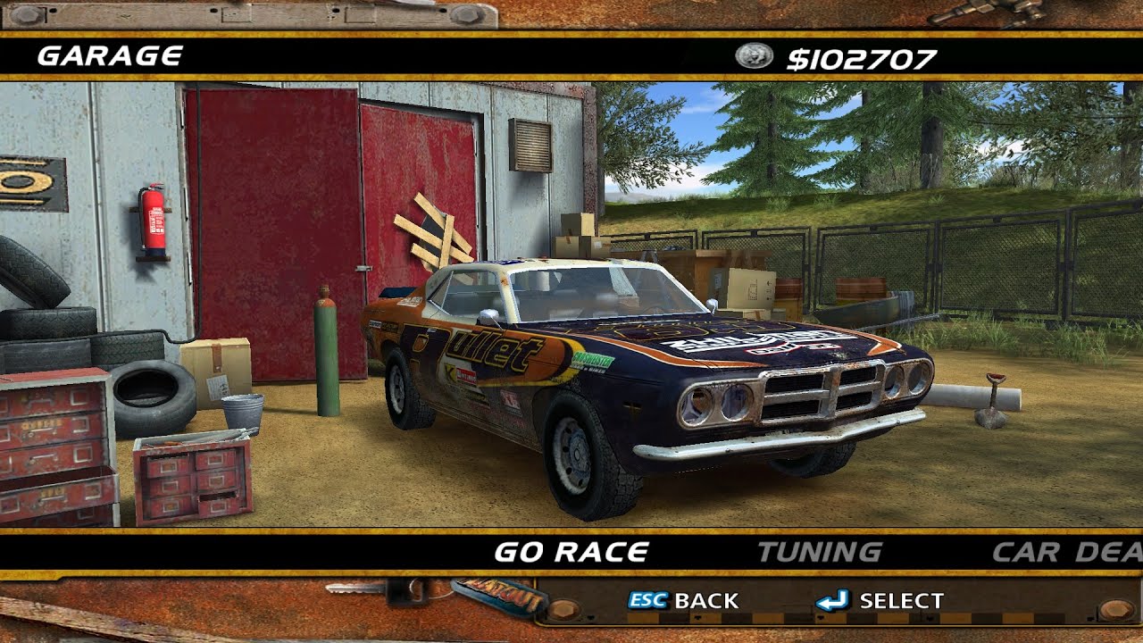 Flatout 1 Bullet only Run
