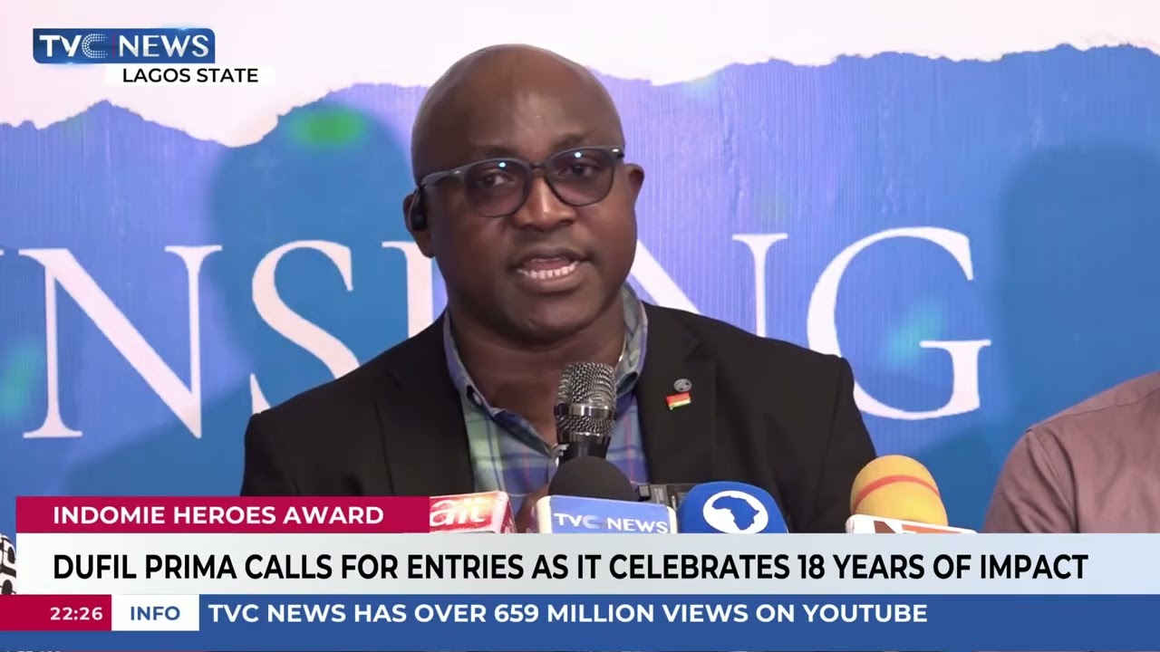 Dufil Prima Calls For Entries As It Celebrates 18 Years Of Impact