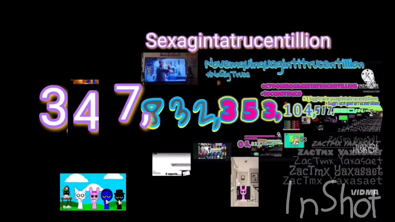 0 to Duosexagintatrucentillion with sprunki videos (362/500) Quingentillion