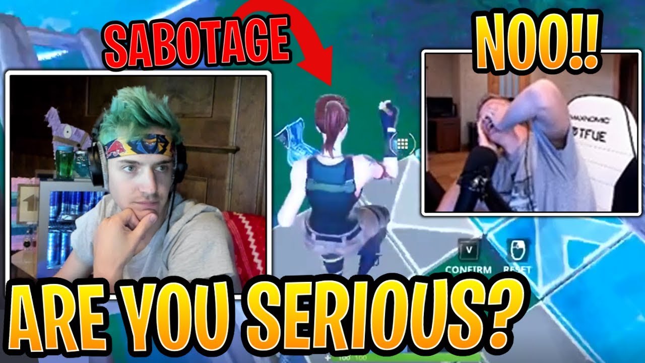 Tfue Tried to SABOTAGE Ninja to Give This Noob His First Win! - Fortnite Best and Funny Moments