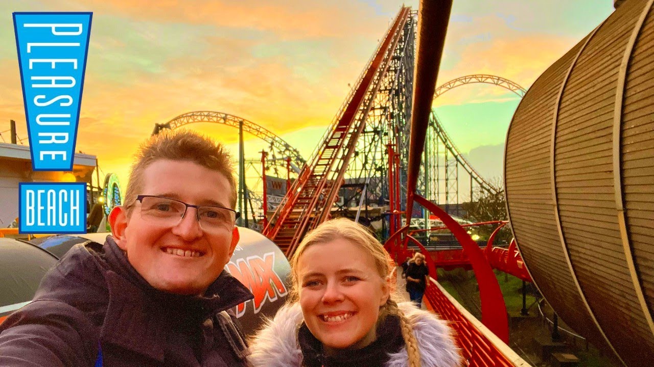 Blackpool Pleasure Beach Vlog November 2022