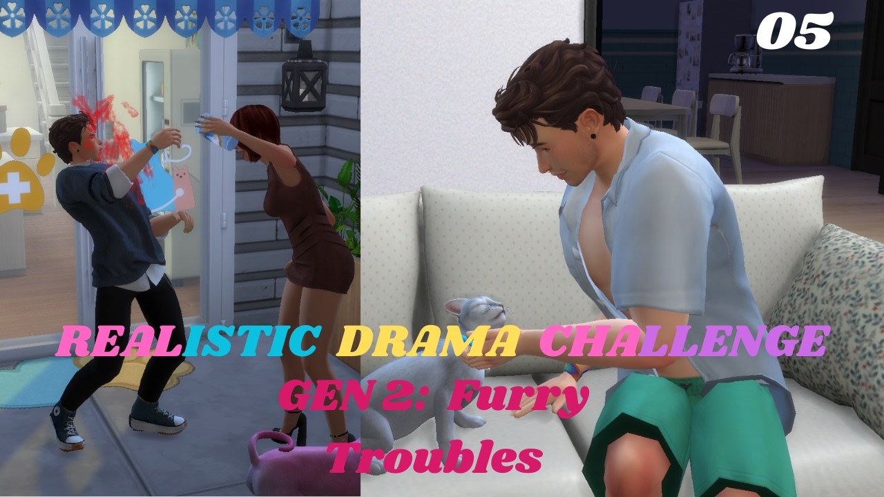 🎭🔥 ANDER Mentiras, Rupturas y Guerra por una Clínica 🐾💔  Realistic Drama Challenge Cap  5 – GEN