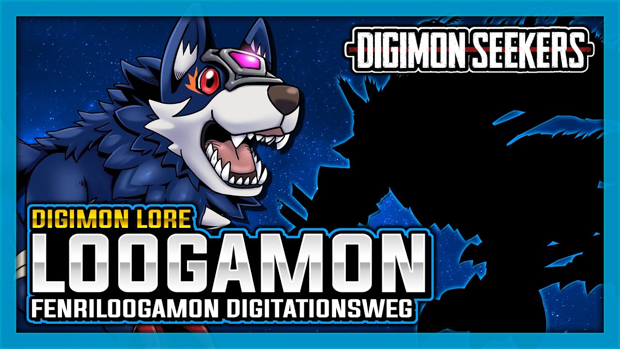 Loogamon zu FenriLoogamon | Digitationswege #3 | Digimon Seekers | Lore