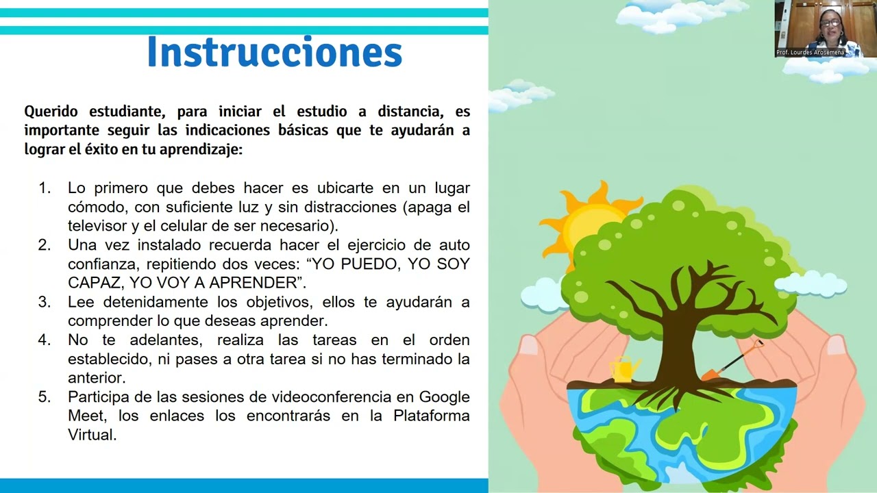 Sesión 0 - Educación Ambiental - Prof. Lourdes Arosemena