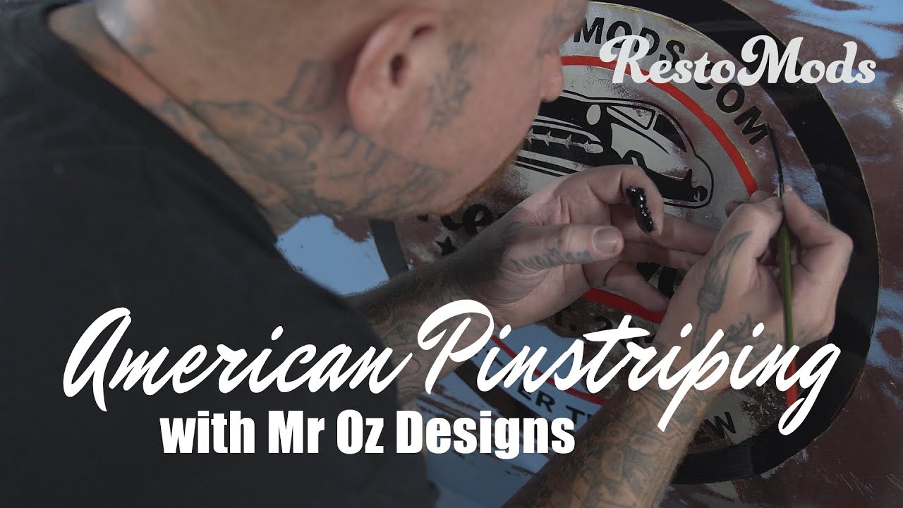 Legendary Pinstriper Mr Oz Shows Us Why He Was Cycle Source Magazine's Artist of the Year
