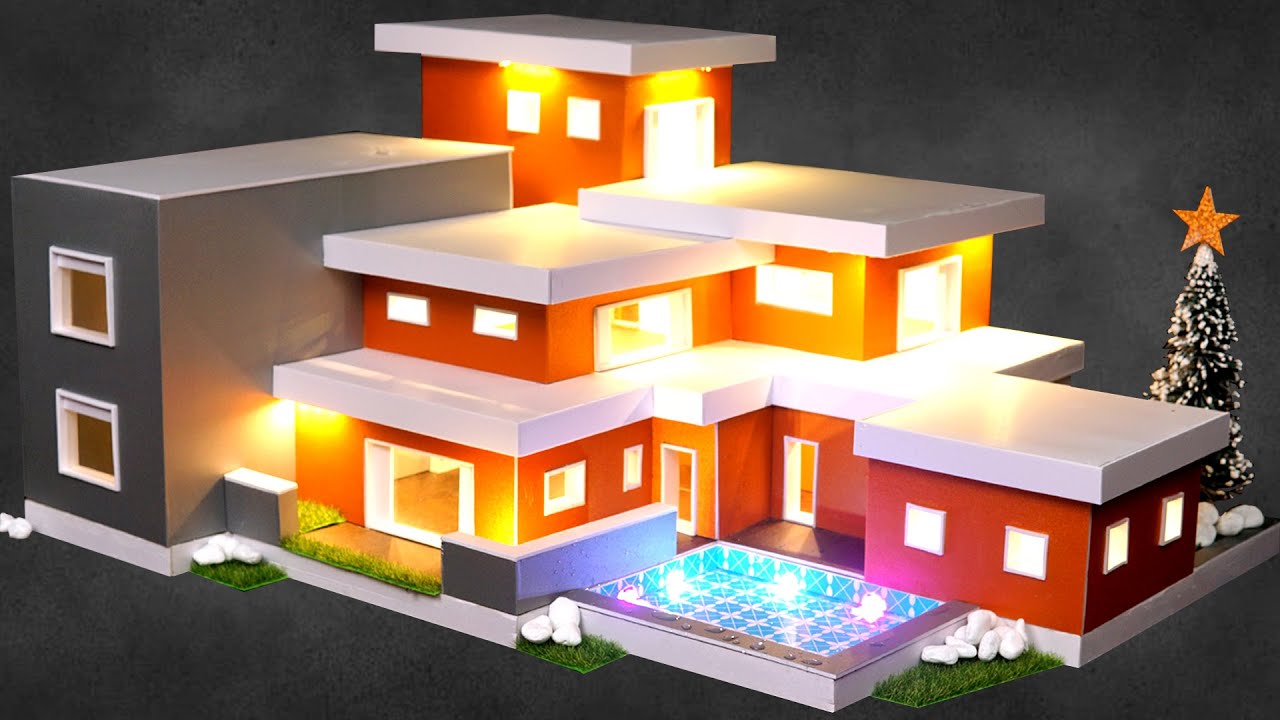 How to build Amazing Future House from Cement