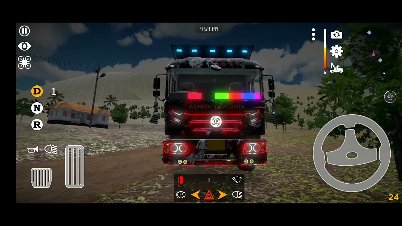 Bsk ashok leyland avtr re edit skin by @THEGAMEZONE_GAMING 