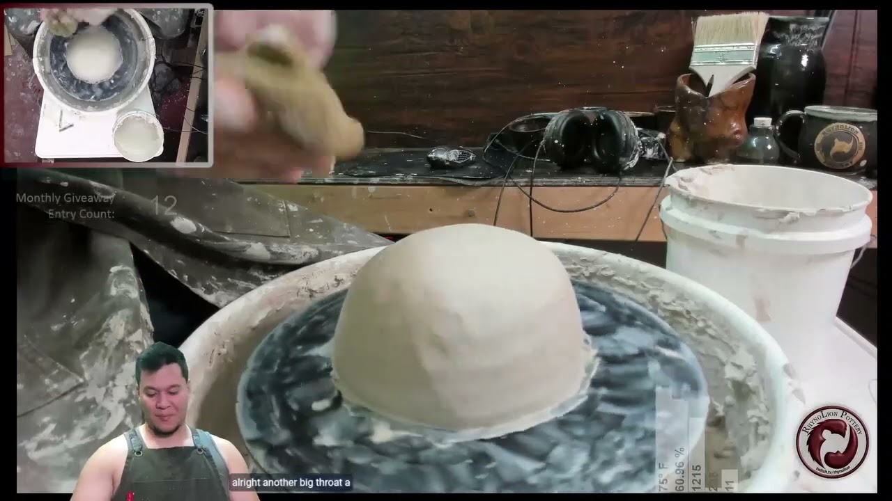 The vase is gradually perfected in the skillful hands of artisans like me 5