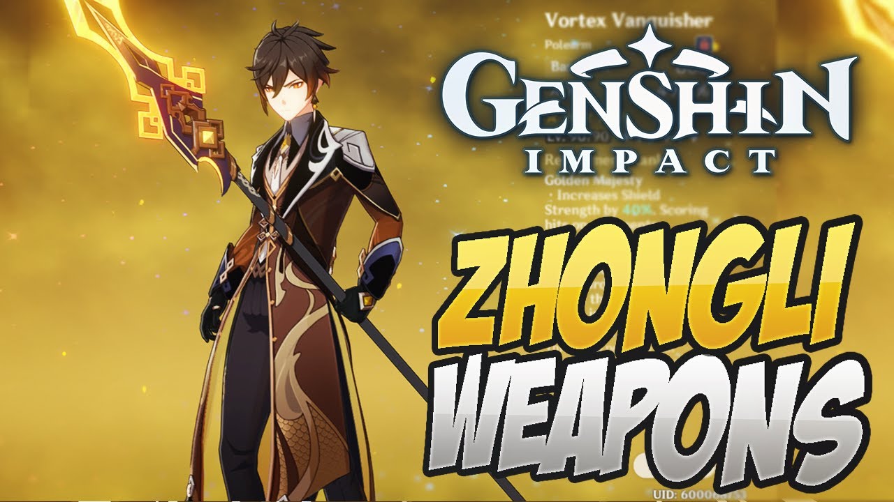 WHAT SHOULD YOU USE?! Zhongli Best Weapons! Genshin Impact