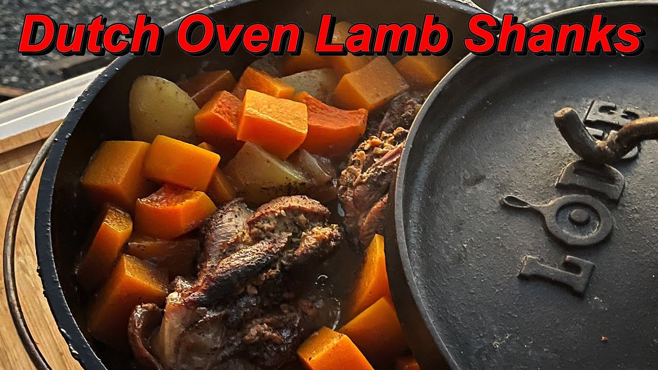 Dutch Oven Braised Lamb Shanks