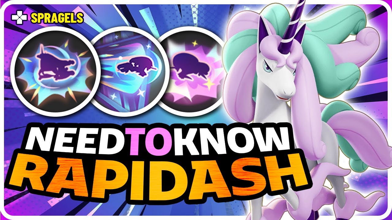 Galarian RAPIDASH Pokemon Unite EVERYTHING You NEED To Know!