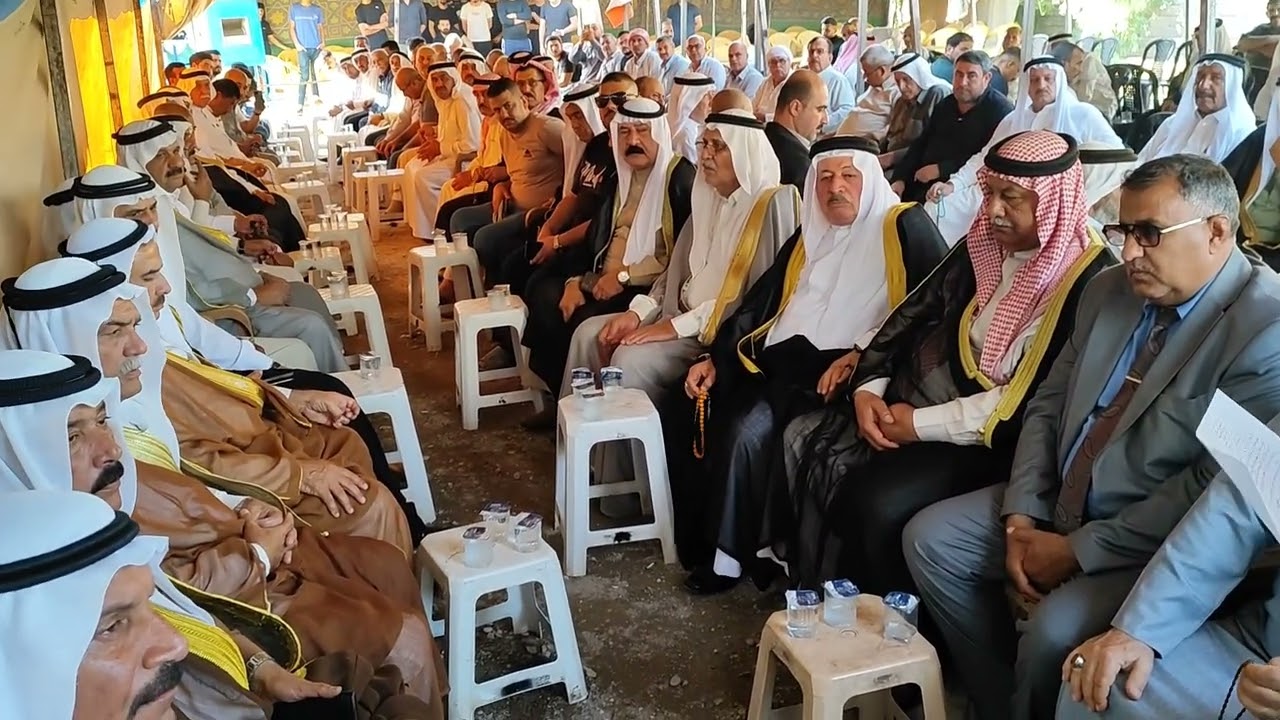 صلح عشائري بين عشيرة الصبيح من قبيلة الجحيش وعشيرة المزوري ، عطية الحوري الجحيشي ، موصل باعويزة