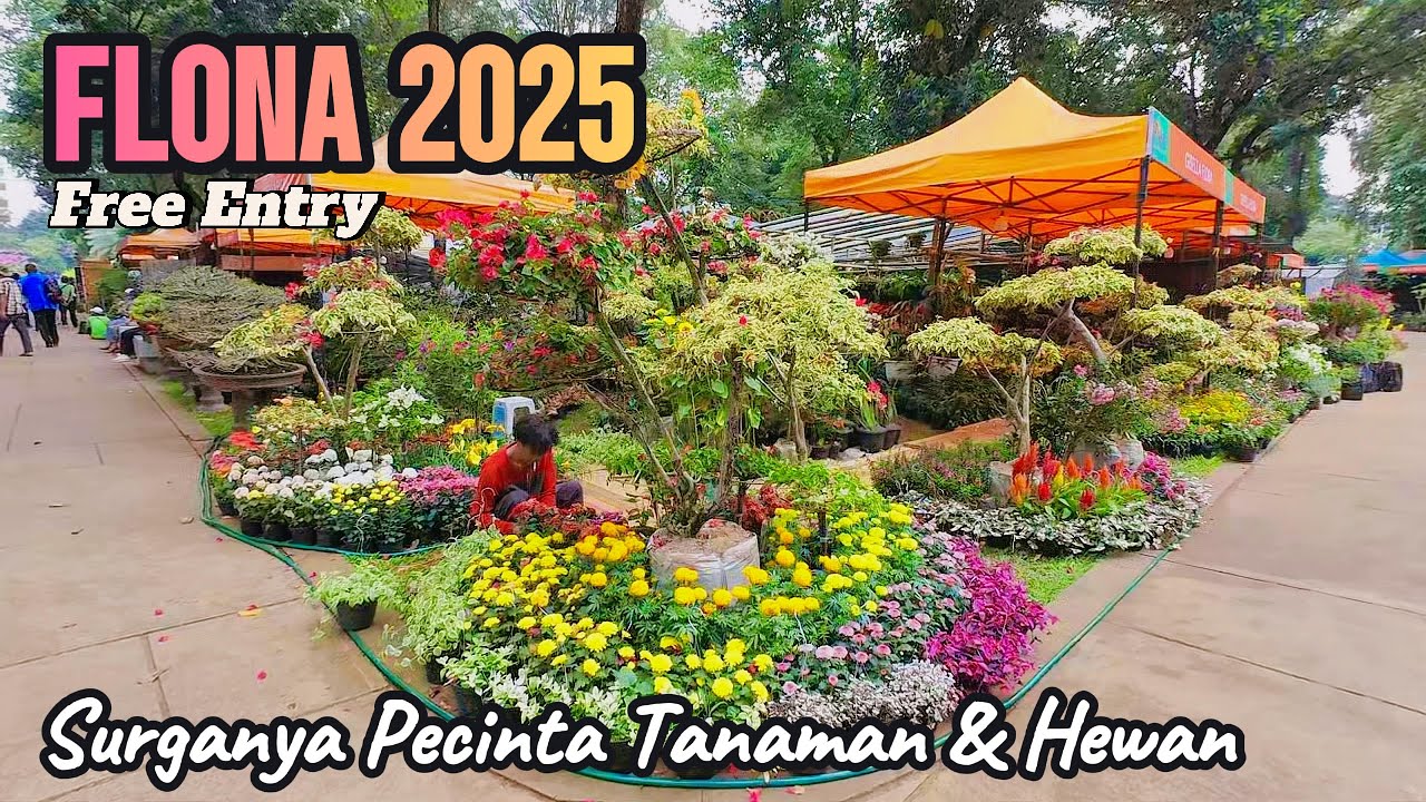 EKSPLOR FLONA 2025 DI TAMAN LAPANGAN BANTENG JAKARTA
