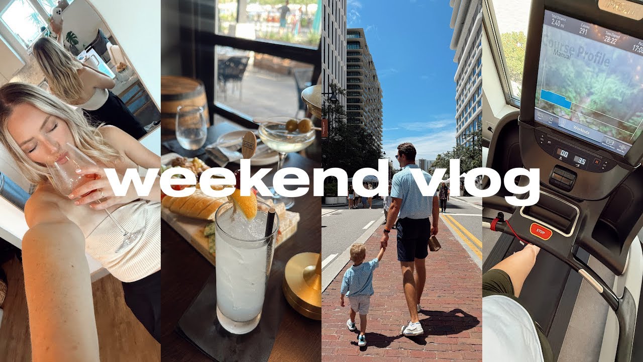 tpa weekend: balancing it all! (gym, health, family, & socializing!)