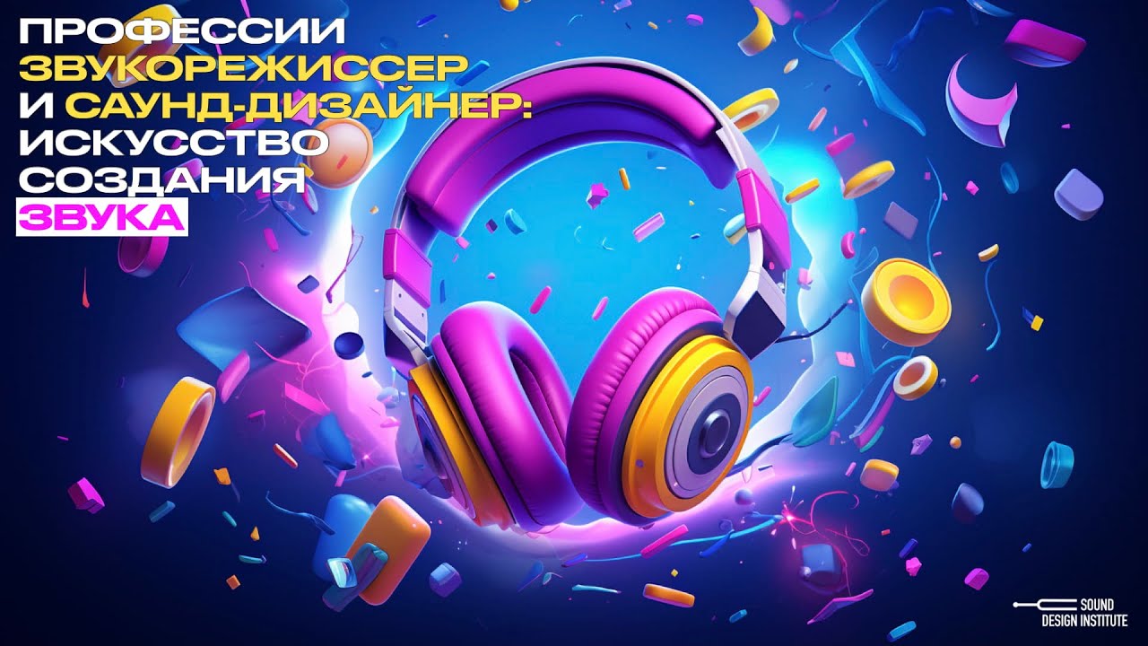 Профессия «Звукорежиссер», «саунд-дизайнер»: искусство создания звука