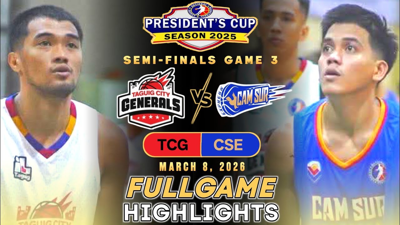Crazy Ending! NBL Pilipinas Semifinals Game 3 | Taguig vs Cam Sur Full Game Highlights