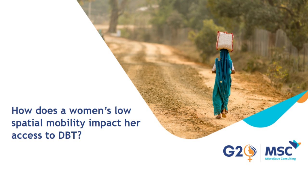 How does a women’s low spatial mobility impact her access to DBT?