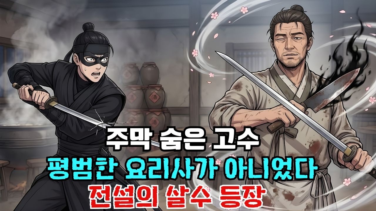 게으른 주막 요리사의 정체 은퇴한 천하제일 살수.