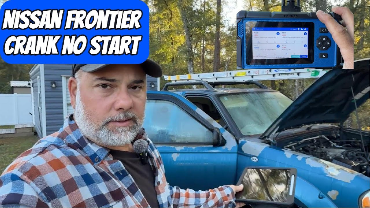 Мобильный механик спасает мертвый Nissan Frontier 2004 года
