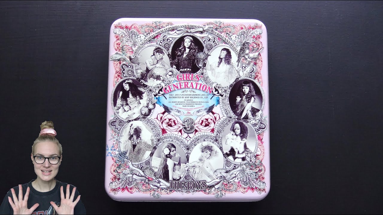 Unboxing Girls' Generation 소녀시대 3rd Korean Studio Album The Boys