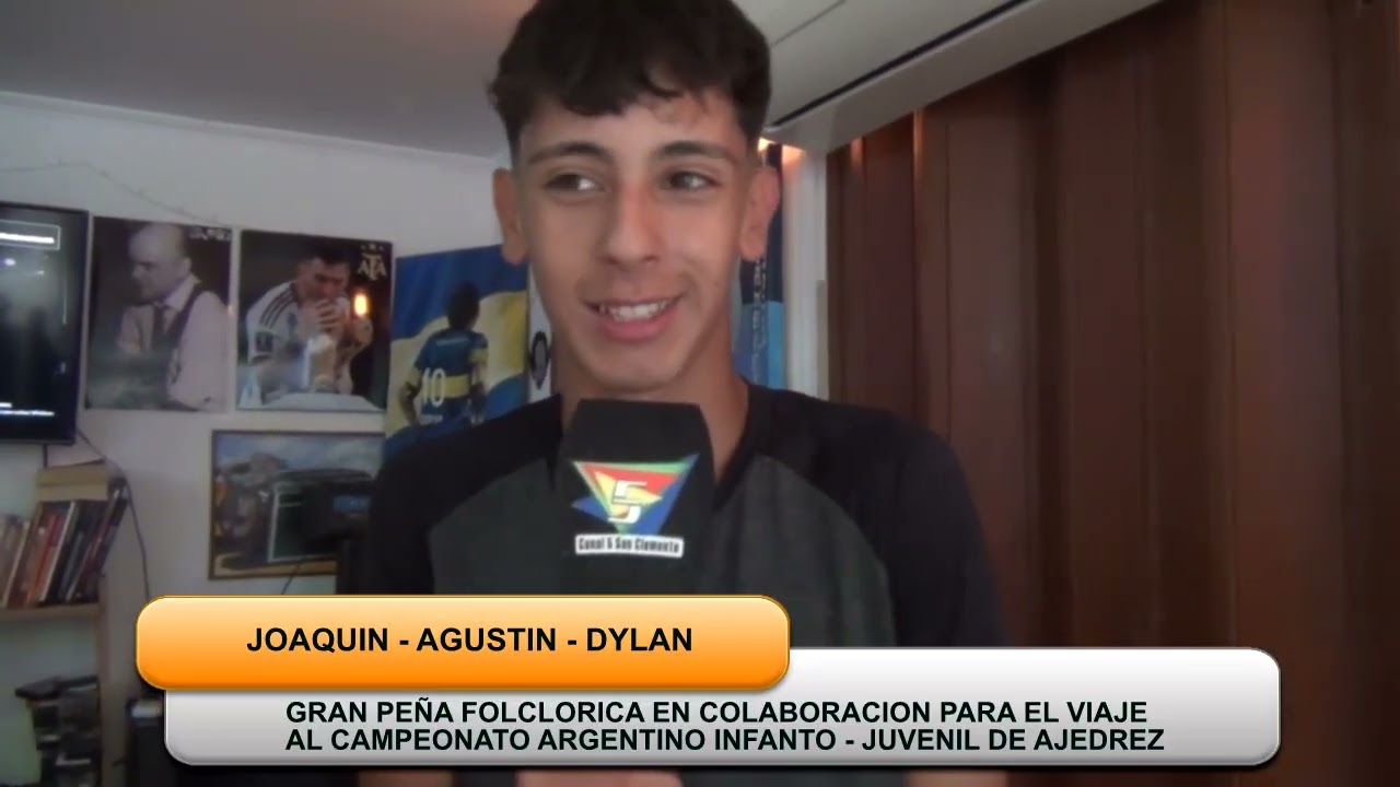 GRAN PEÑA FOLCLORICA - COLABORACION PARA EL VIAJE AL CAMPEONATO ARGENTINO INFANTO JUVENIL DE AJEDREZ