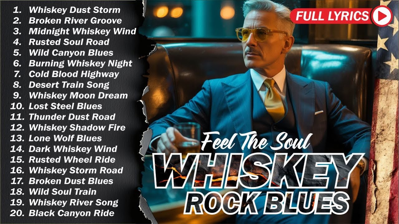 Best of Blues Rock - Emotional Soulful Guitar & Soothing Blues Melodies for Relaxing | 24/7 Stream