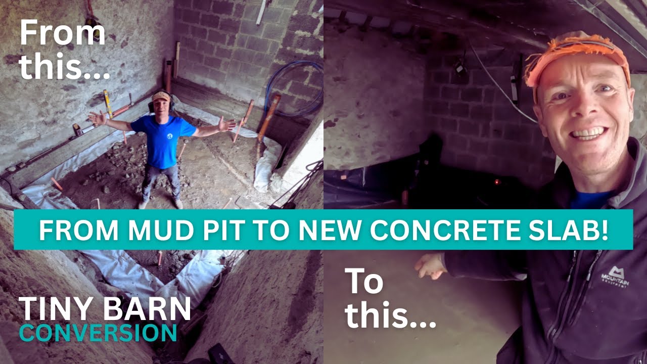 From Mud Pit To New Concrete Slab - Full Step-by-Step🛠️
