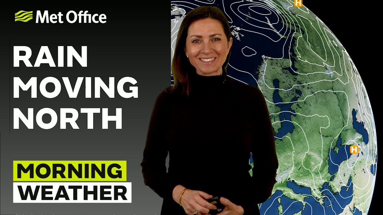 21/01/2026 - Rain travels north - Morning Weather Forecast UK – Met Office Weather