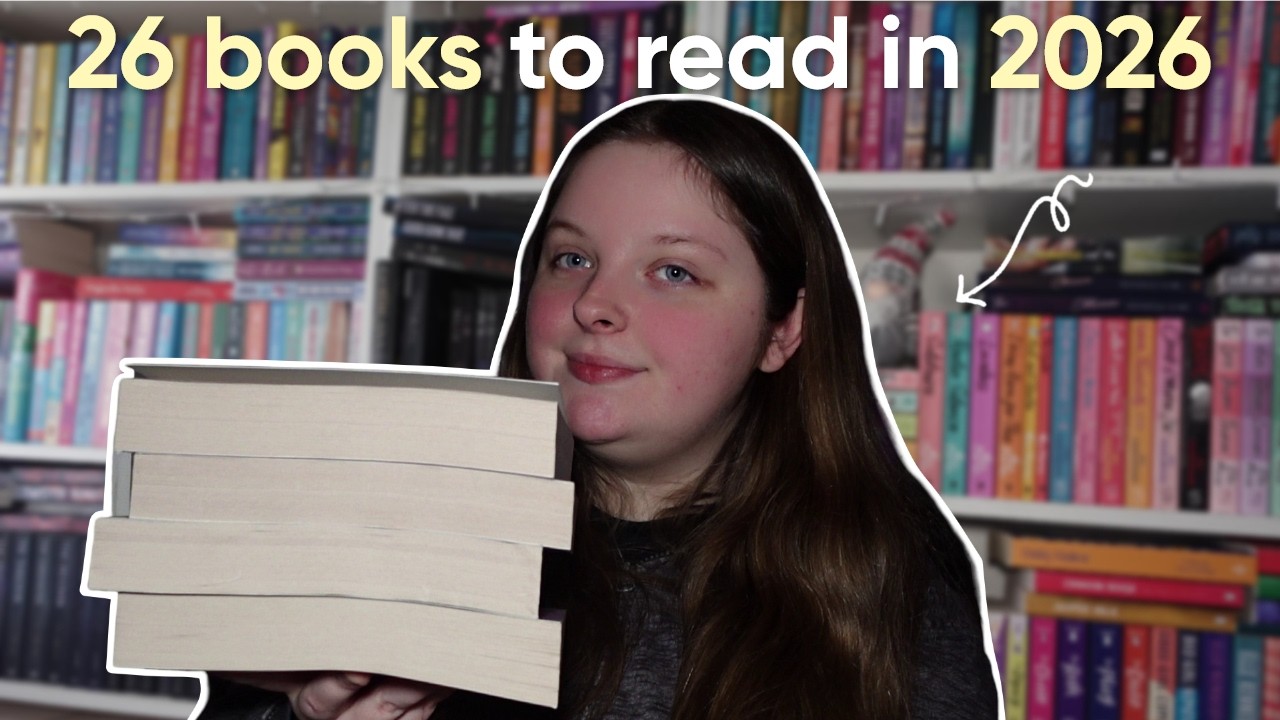26 books I need to read in 2026📖☕┃2026 TBR