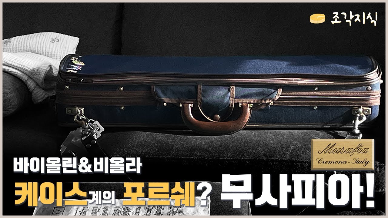 바이올린 케이스에 이정도로 진심인 회사 봤니? 무사피아(musafia) 케이스!
