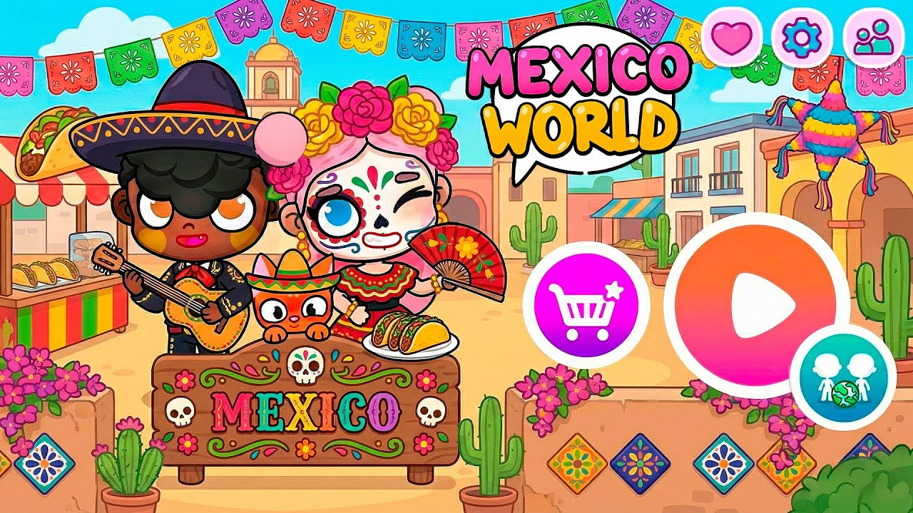 CREO MI PROPIA COPIA de AVATAR WORLD: MEXICO WORLD 🤫🌮🇲🇽