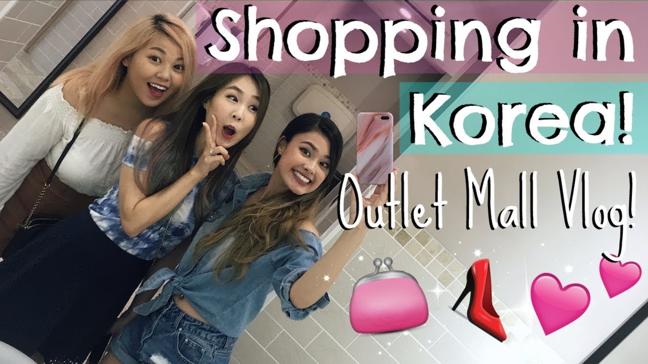Shopping At a Korean Outlet Mall | Spend the Day with me Vlog!