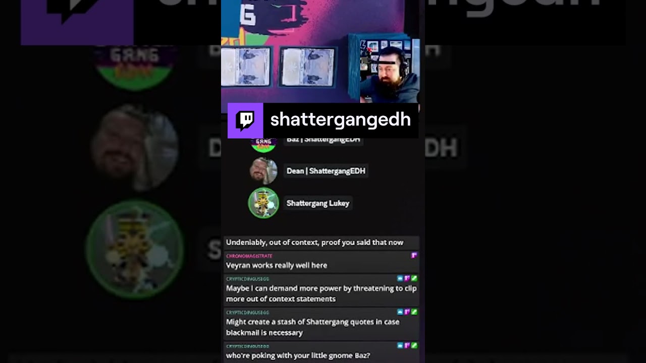 Chat trying to get Baz to poke the table with his gnome | shattergangedh on #Twitch