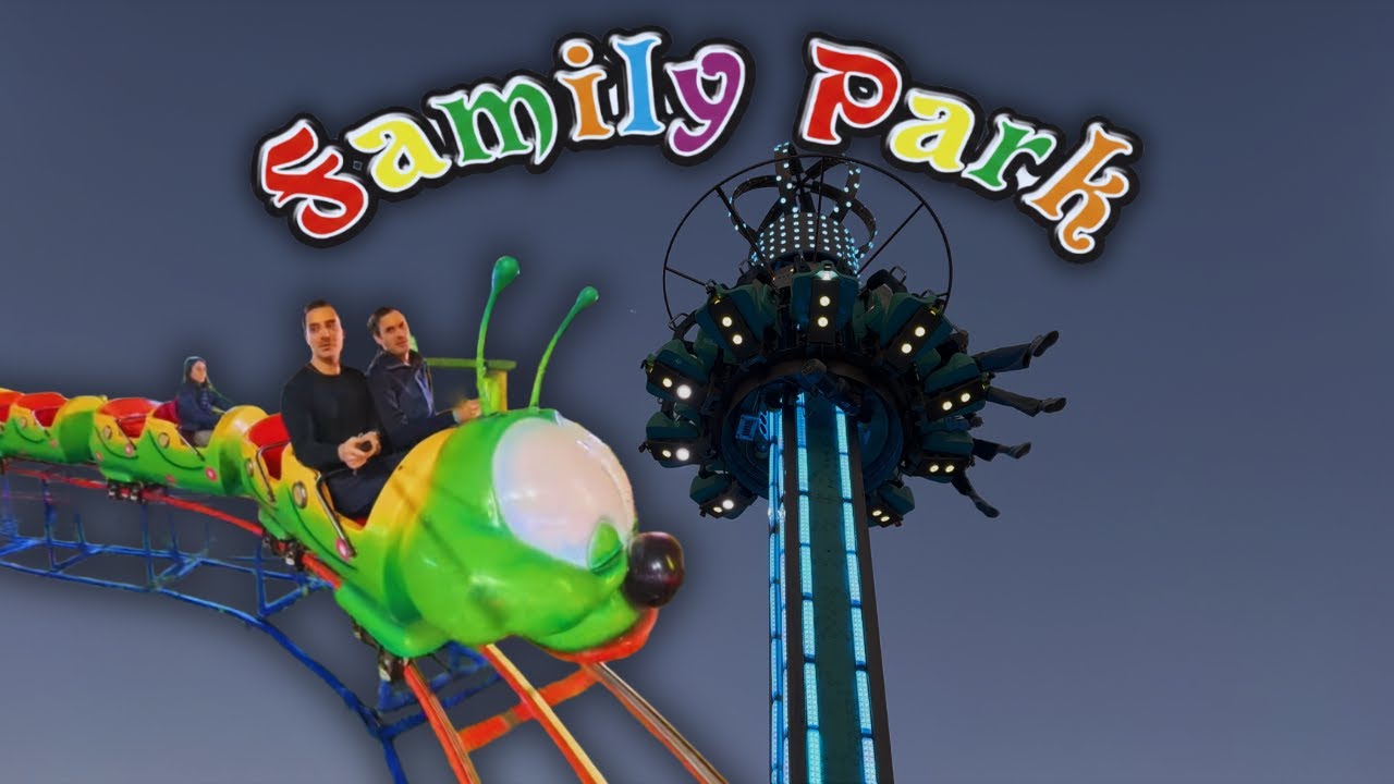 PARCHI DI QUARTIERE – Provo la MIGLIORE Family Drop Tower a FAMILY PARK ROMA