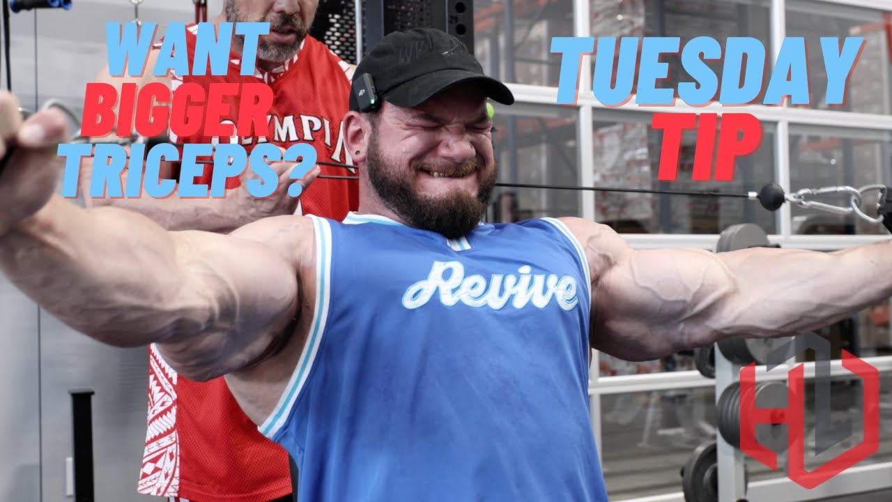 How to Get Bigger Triceps | Tuesday Tip | Hunter Labrada