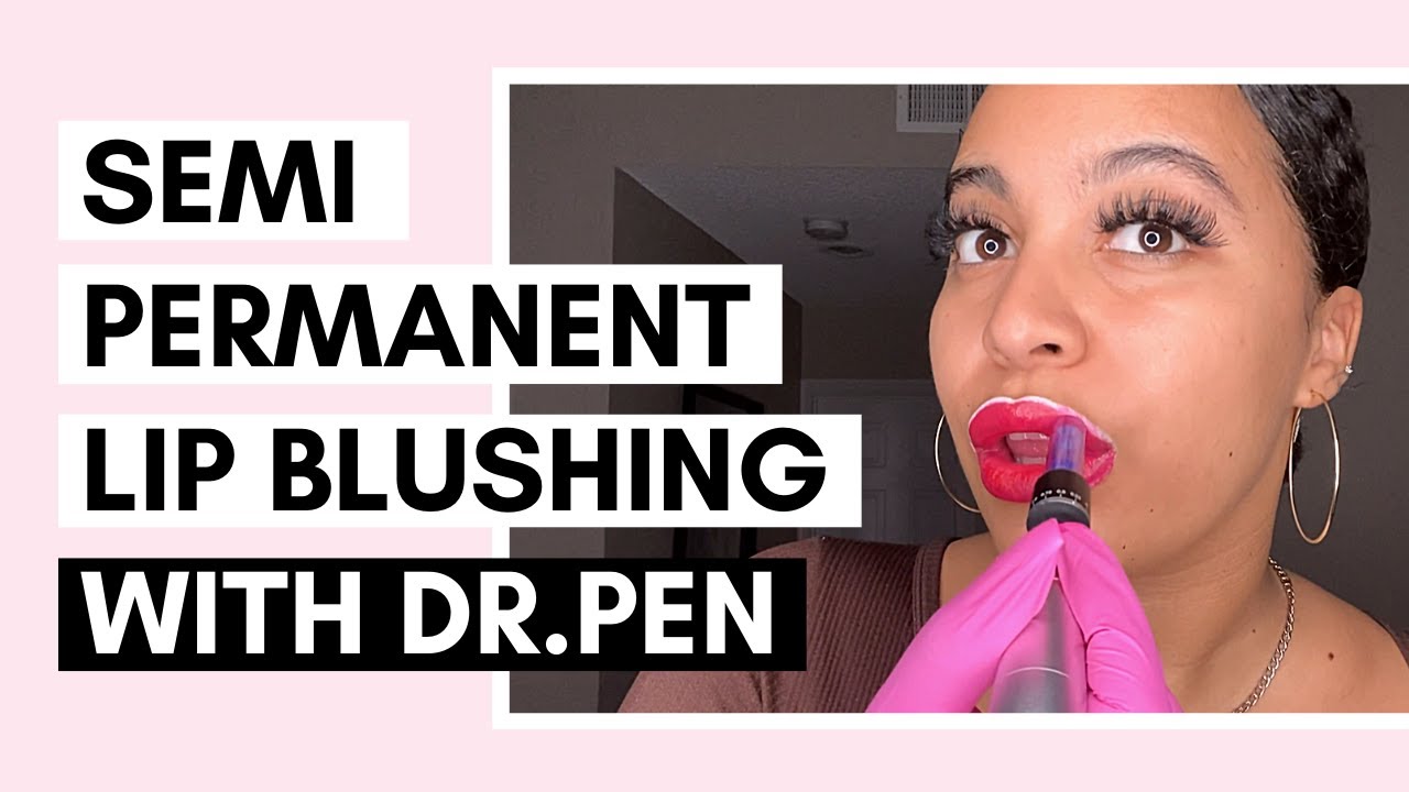 Semi-Permanent Lip Blushing with KISSUM Lip Tints Ft @SaigeWellington