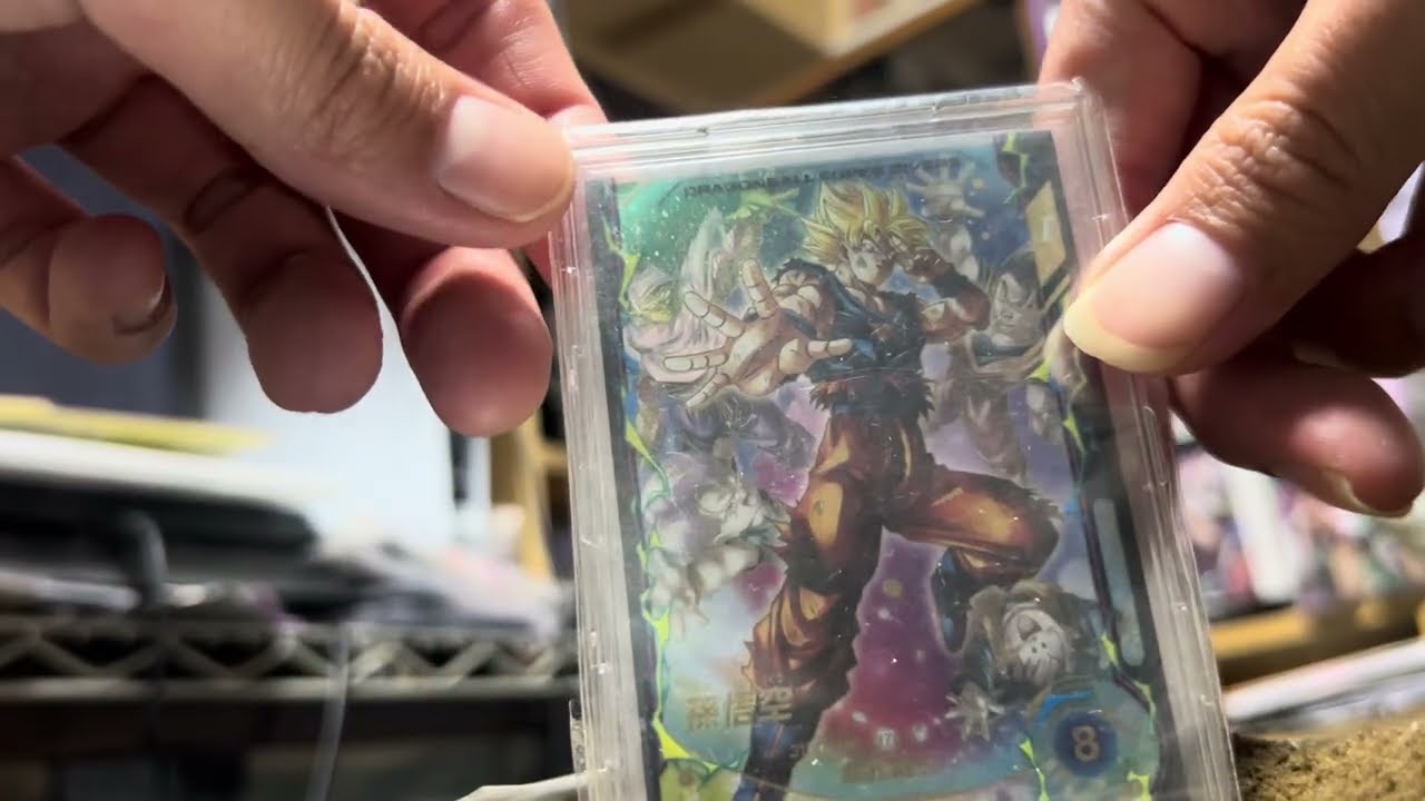 ドラゴンボールスーパーダイバーズ 貴重なパラレルの傷や折れが無い様にするための入れた方を紹介！