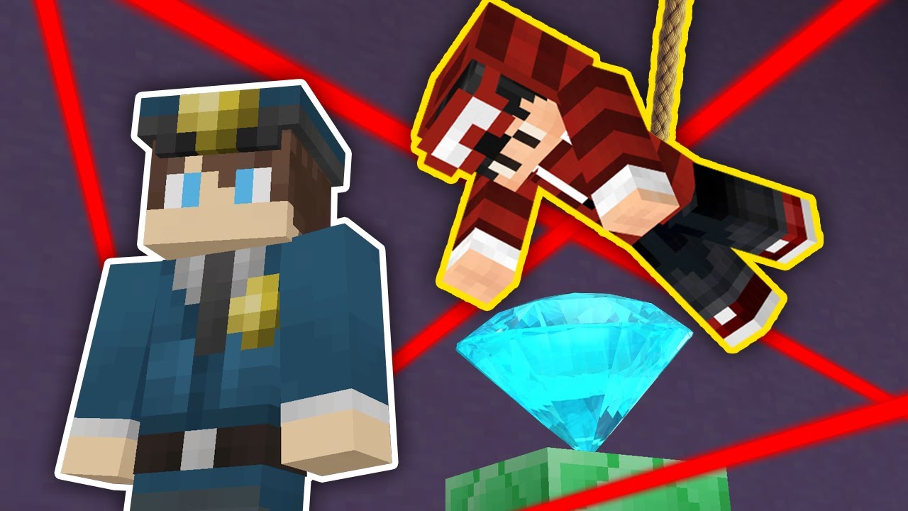 ROUBEI A JÓIA DO BANCO - MINECRAFT