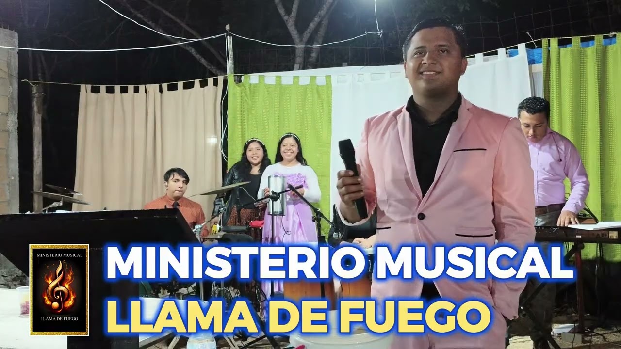 CANTOS ESPECIALES MINISTERIO MUSICAL LLAMA DE FUEGO 3 ANIVERSARIO DE LA IGLESIA MONTE DE GLORIA