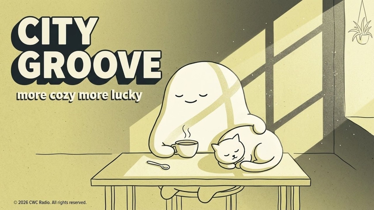 [🎧 BGM Playlist] As if sitting alone in a cafe｜City Groove｜Drive / Chill / relax / study / work