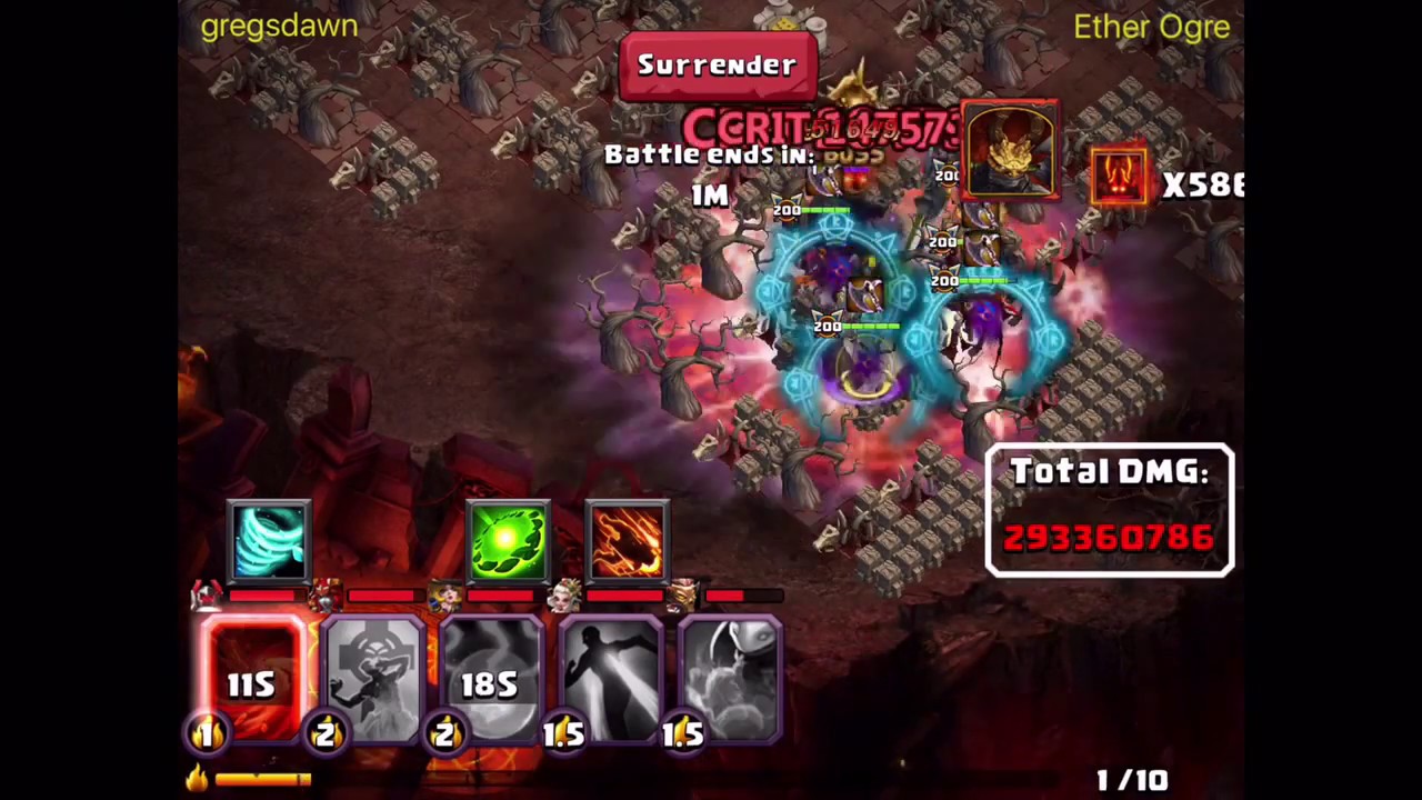 COL2! 603m damage! Ether Ogre Guild Boss!