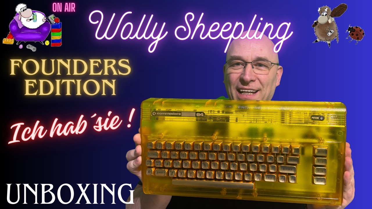 Commodore 64 Ultimate Founders Edition - Endlich ist sie da ! Das Unboxing !