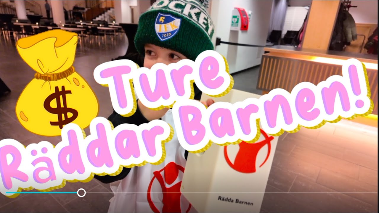 Ture Räddar Barnen, match mot större grabbar och fredagsmys!