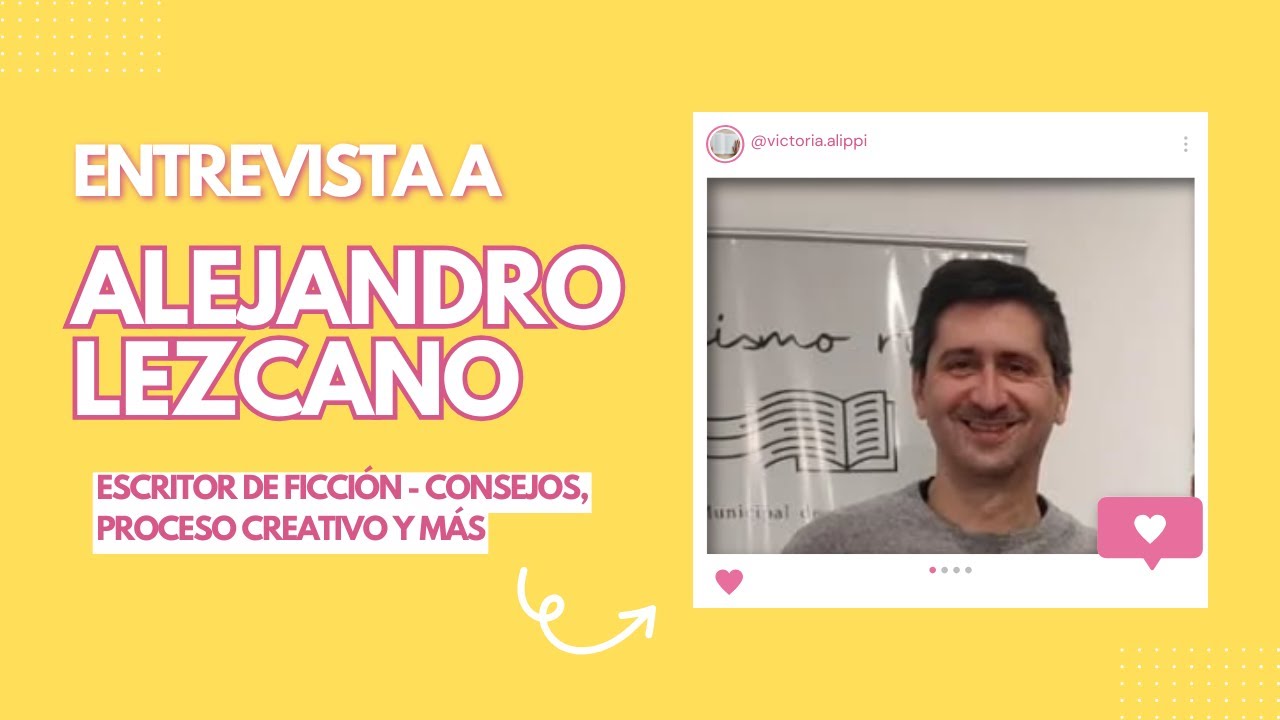 🌙 Lunas de Tinta | Entrevista a ALEJANDRO LEZCANO
