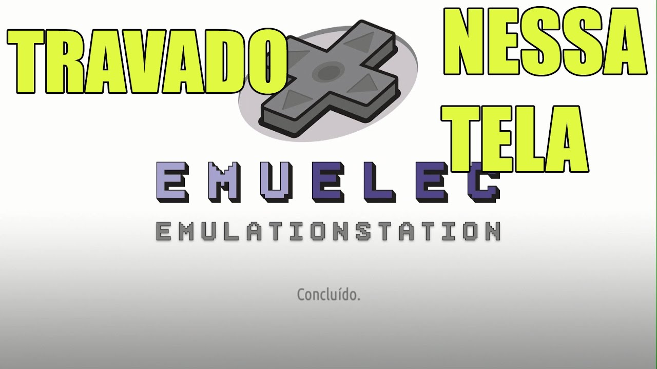 Recuperar cartão emuelec travado na tela de Concluído
