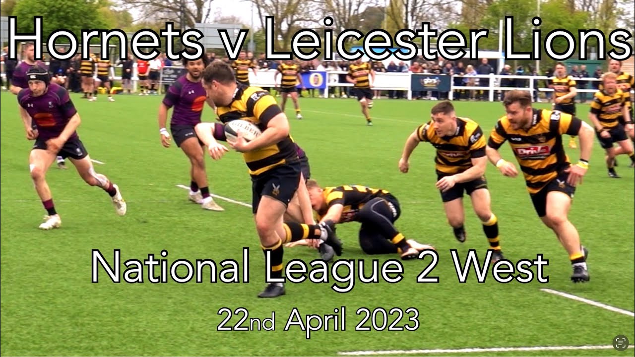 Hornets RFC v Leicester Lions RFC 22nd April 2023