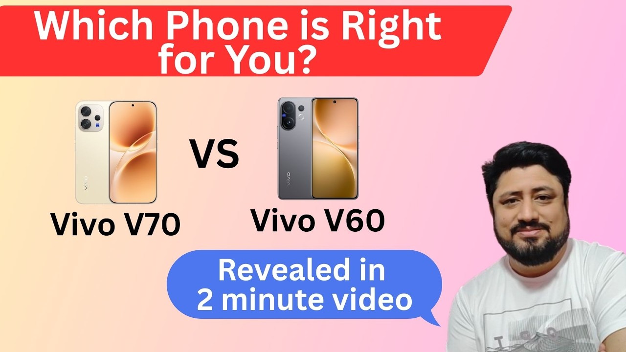 Vivo V60 Vs Vivo V70 | Vivo v70 vs v60 which phone is right for you #vivov70